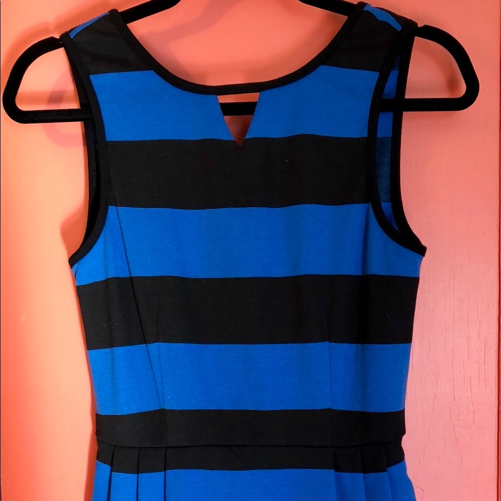 Pim + Larkin striped sleeveless mini dress